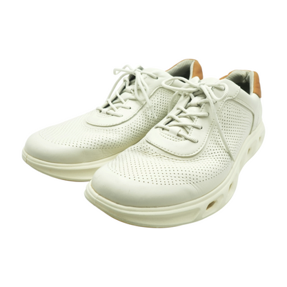 Beige Low-Top Athletic Shoes