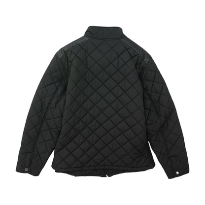 Black Plus Size Solid Jacket