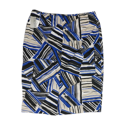 Multi Striped Midi Skirt