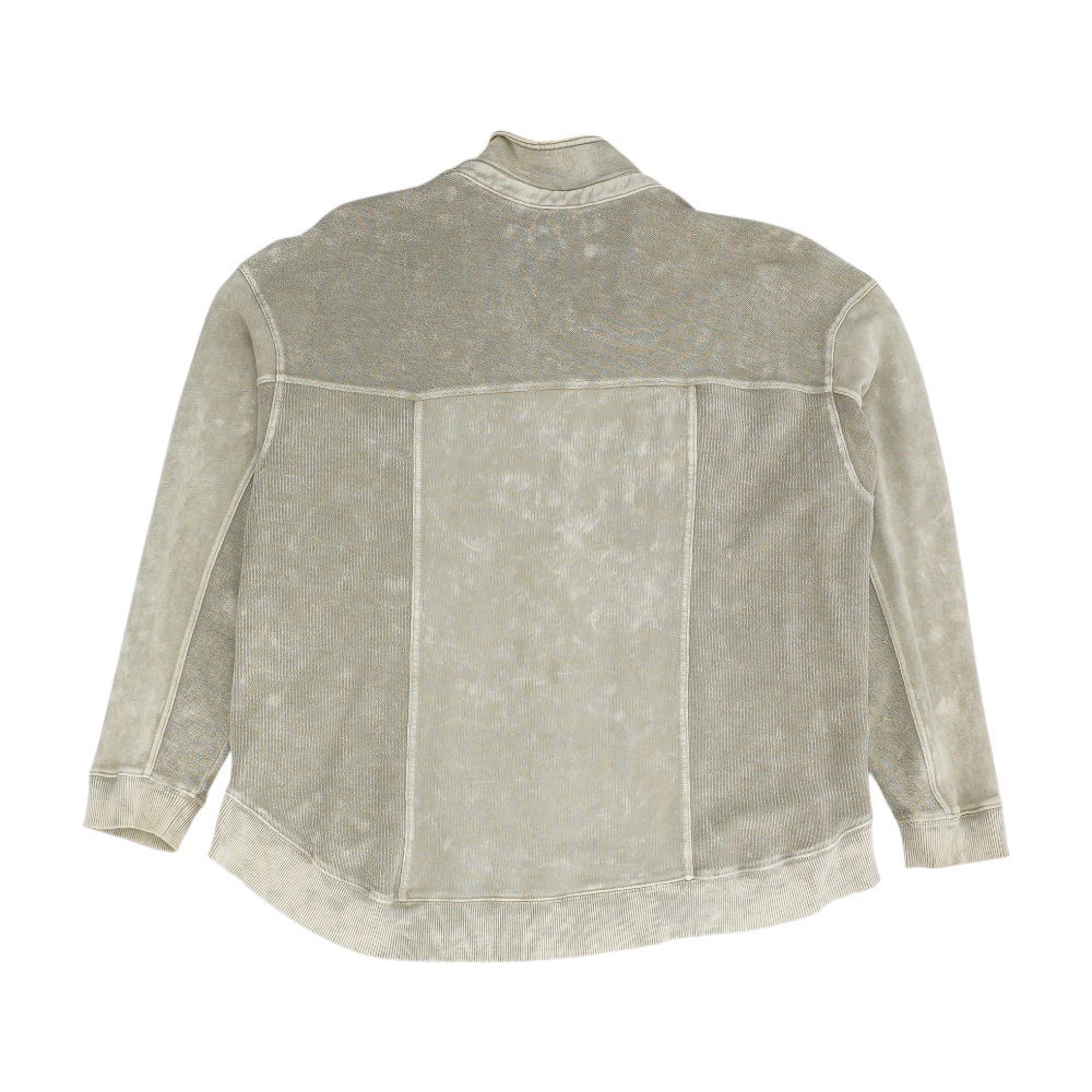 Beige Solid Jacket