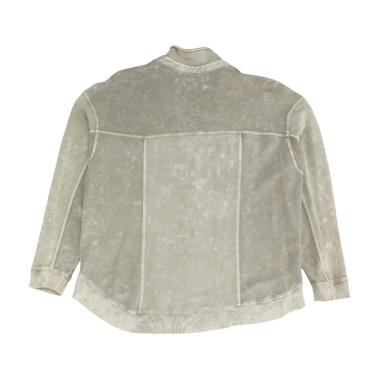 Beige Solid Jacket