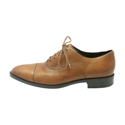 Brown Lace-Up Dress Shoes
