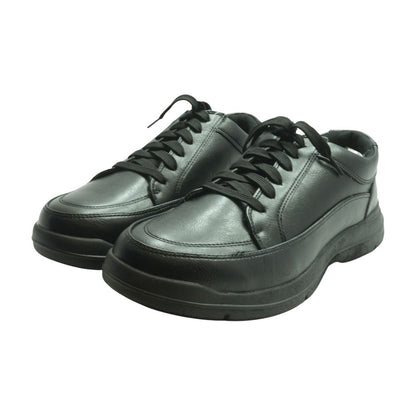 Black Lace Up Casual Shoes