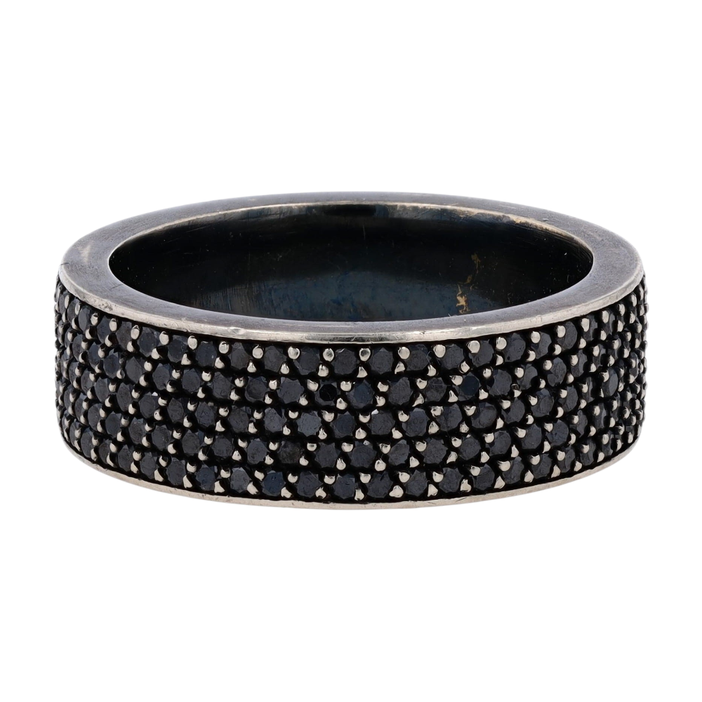2 1/2 ctw 14K White Gold Diamond Band – Image 2
