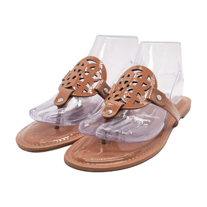 Tan Flip-Flop Sandals