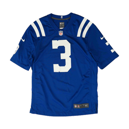 Men's Blue Indianapolis Colts Short Sleeve Jersey