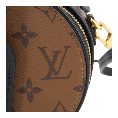 Brown Mini Boite Chapeau Crossbody