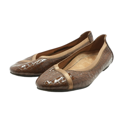 Brown Slip-On Flats
