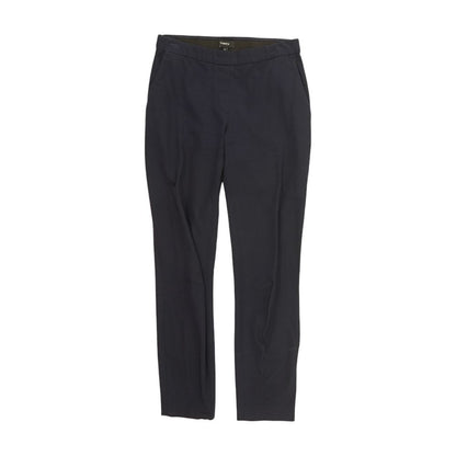 Navy Solid Chino Pants
