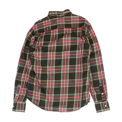 Multi Plaid Long Sleeve Button Down