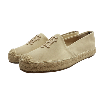 Beige Slip-On Flats