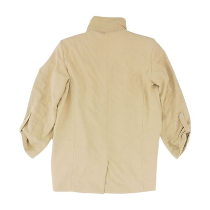 Tan Solid Blazer