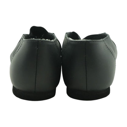 Women's Black Dance Jazz Slip On Shoes