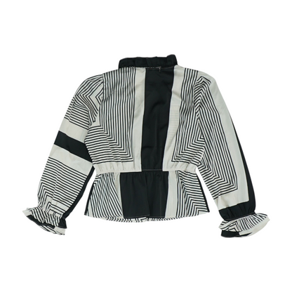 Black Striped Blouse