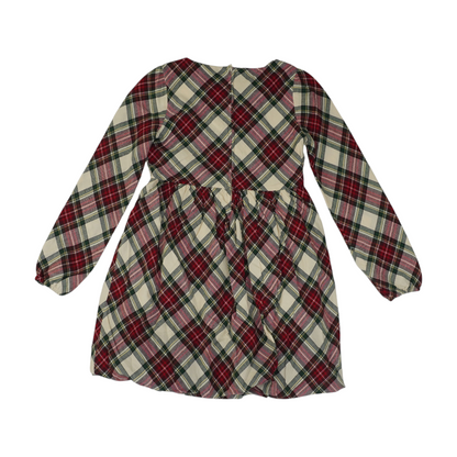 Ivory Plaid Dress