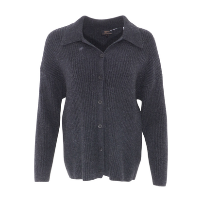 Gray Cardigan Sweater