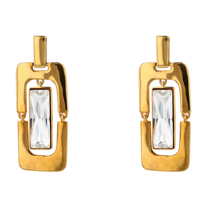 Costume Crystal Drop Earrings