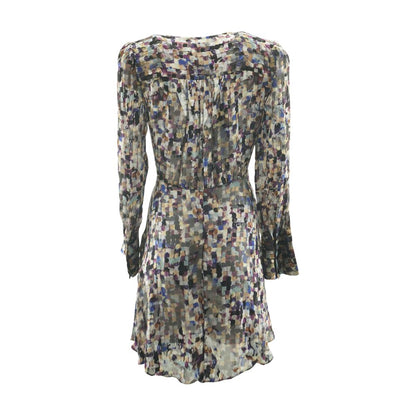 Multi Graphic Formal Mini Dress