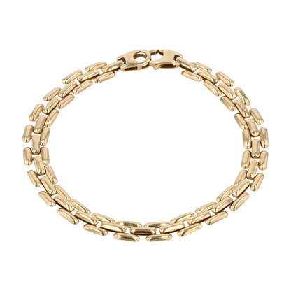 14K Yellow Gold Chain Bracelet