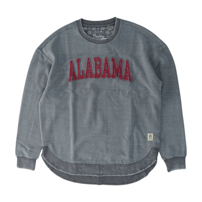 Gray Alabama Crimson Tide Solid Sweatshirt Pullover
