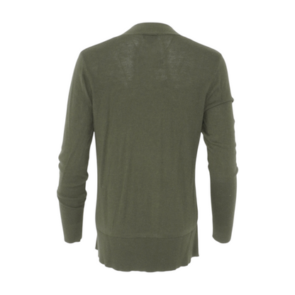 Green Cardigan Sweater