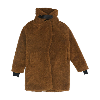 Brown Solid Jacket