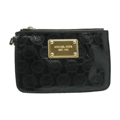 MICHAEL Michael Kors Black Wristlet Wallet – Image 1