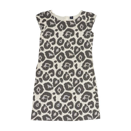 Gray Animal Print Dress