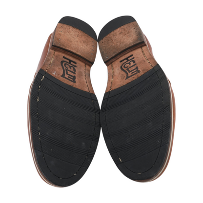 Brown Slip-On Dress Shoes