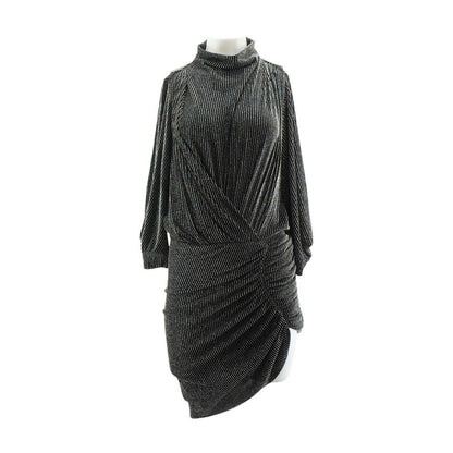 Black Striped Midi Dress