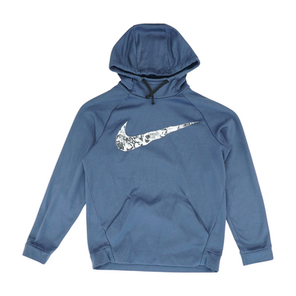 Navy Solid Hoodie Pullover