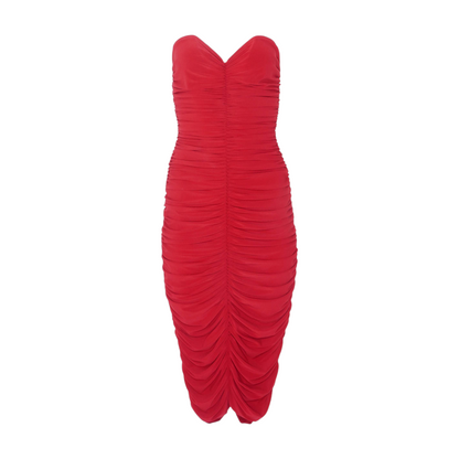Red Midi Dress