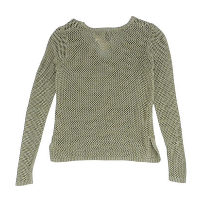 Green Petite Pullover Sweater