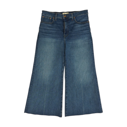 Blue Wide Leg Jeans