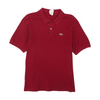Red Solid Short Sleeve Polo