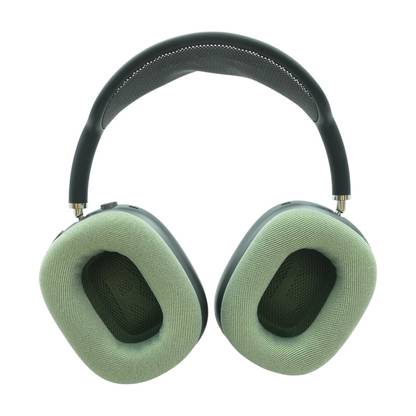 Space Gray AirPods Max (Lightning) Noise Cancelling Headphones With Green Earpads