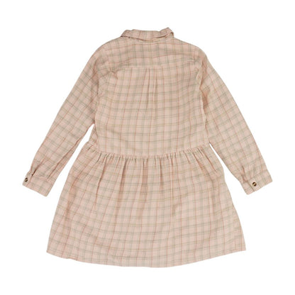 Pink Plaid Dress