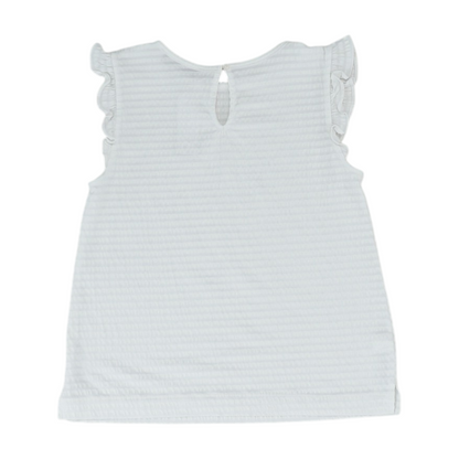 White Petite Blouse
