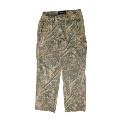 Gray Camo Loose Jeans