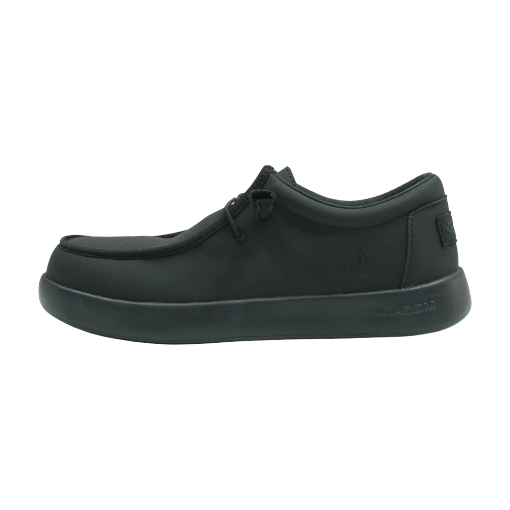 Black Slip-On Casual Shoes