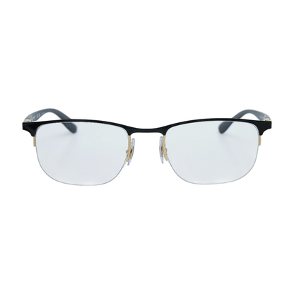 Black RB 6513 Browline Prescription Eyewear
