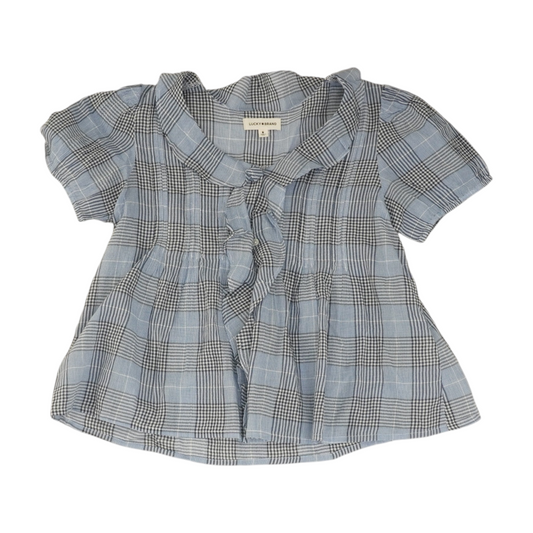 Blue Plaid Button Down