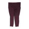 Maroon Active Leggings
