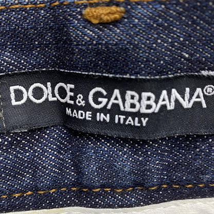 Vintage Embroidered Pocket Denim Jean
