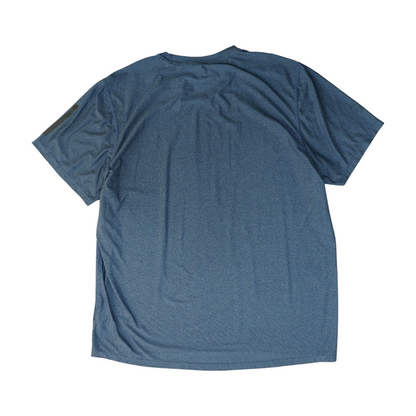 Blue Solid Active T-Shirt