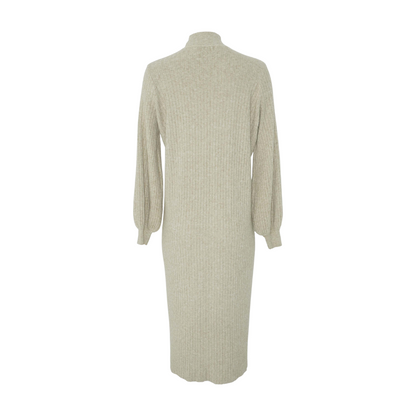 Beige Midi Dress
