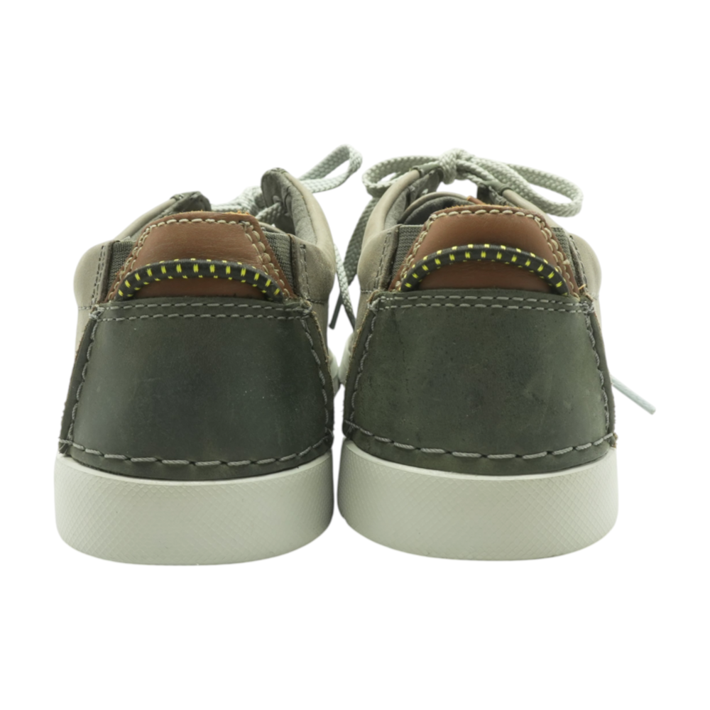 Gray Lace-Up Dress Shoes