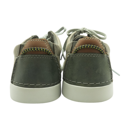 Gray Lace-Up Dress Shoes