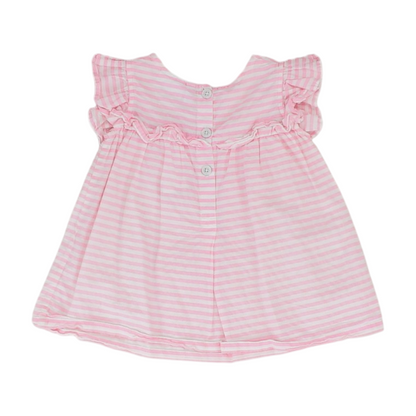 Pink Striped Dress