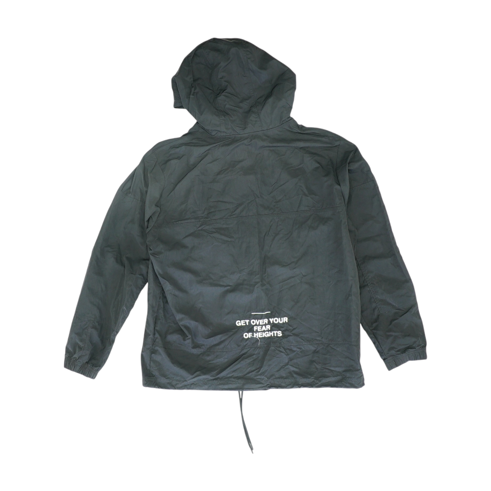 Black Solid 1/4 Zip Pullover